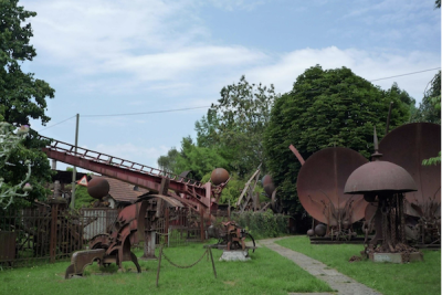 Führung Skulpturenpark Bernhard Luginbühl Stiftung